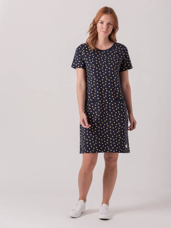 Coneflower Short Sleeve Jersey Dress