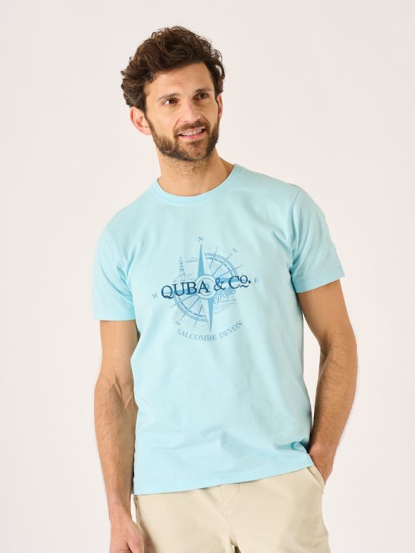 Cruise Lifestyle Quba and Co Splash Blue T-Shirt