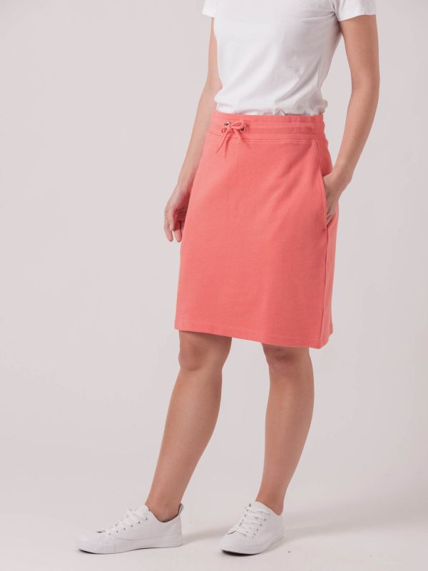 Cyclamen Jersey Skirt
