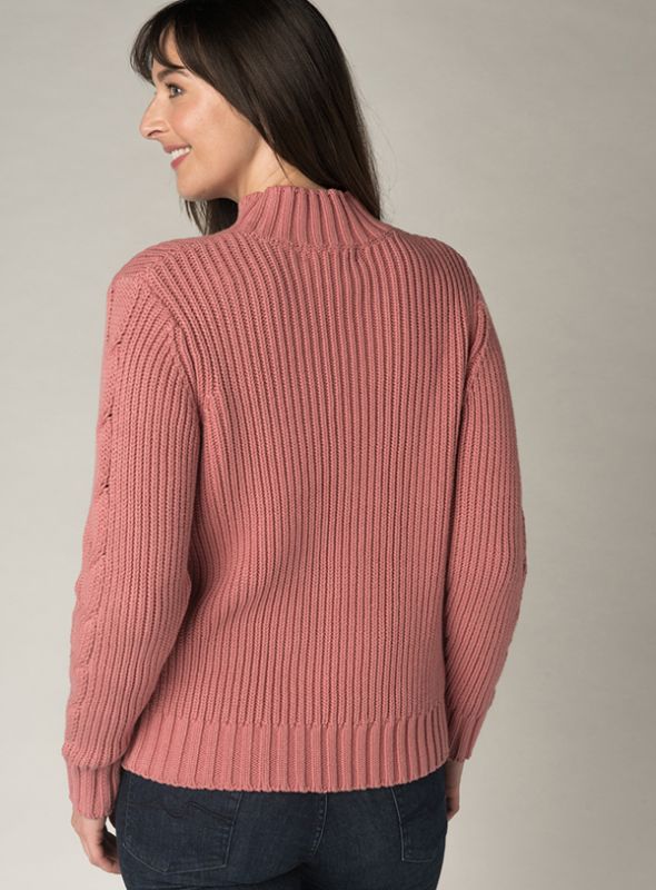 Dorothy Women's Chunky Knit Jumper - Rose Pink