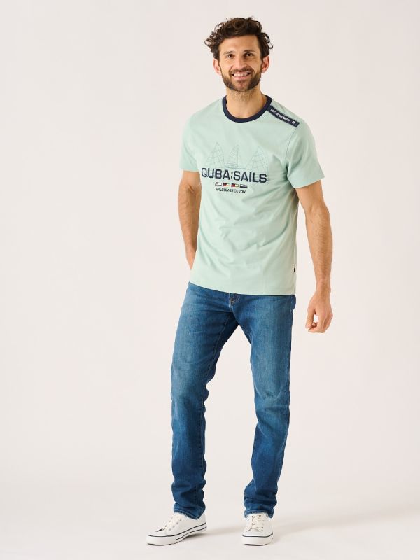 Eban X-Series Quba Sails Green T-Shirt 