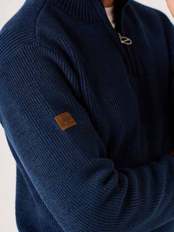 Forelson Moreton 1/4 zip top - Navy main image 0
