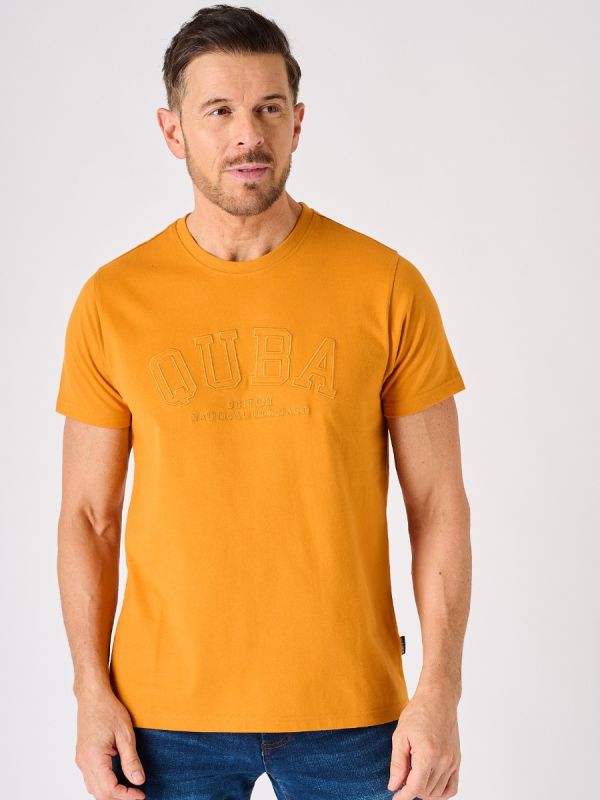 Ochre Quba Logo Lifestyle T-shirt - Fraser