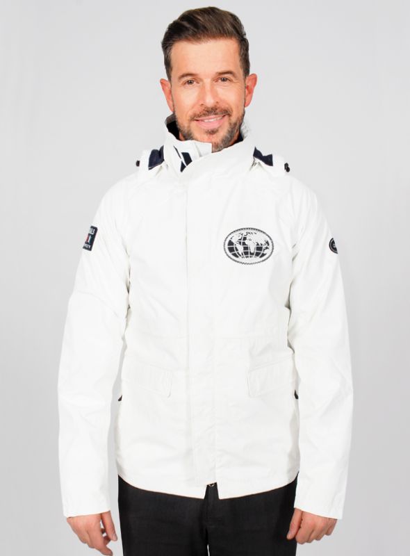 X-600 Mens Technical Sailing Jacket in White - Limited Edition