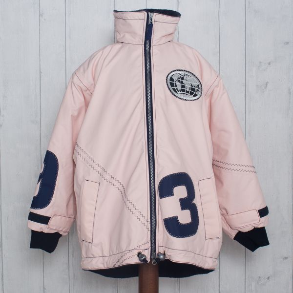 X-10 Technical Jacket in Pink with Navy 3