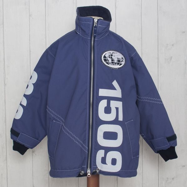 X-10 Technical Jacket in Indigo (Blue) with White 1509
