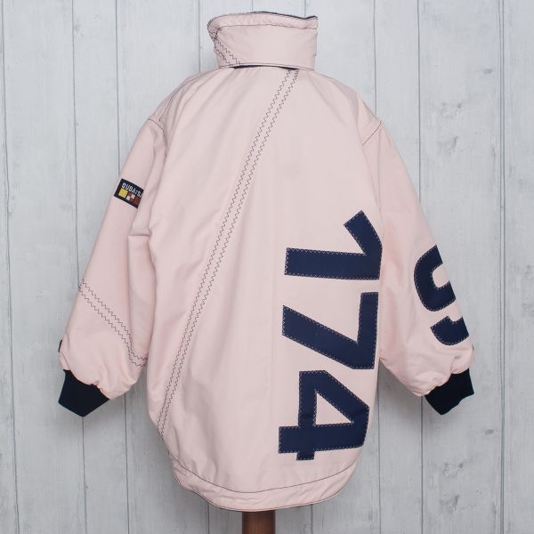X-10 Technical Jacket in Pink with Navy 3