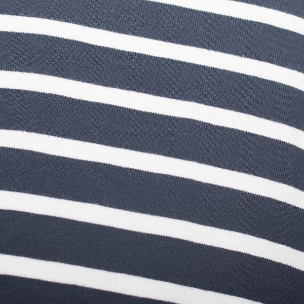 Milly Women's Striped Tee - True Navy/White