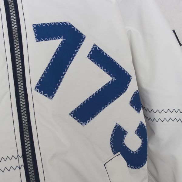 X-10 Kid's Technical Jacket in White with Blue 173