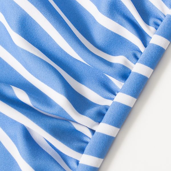 Remora Women’s One Piece Swimsuit - Blue Stripe