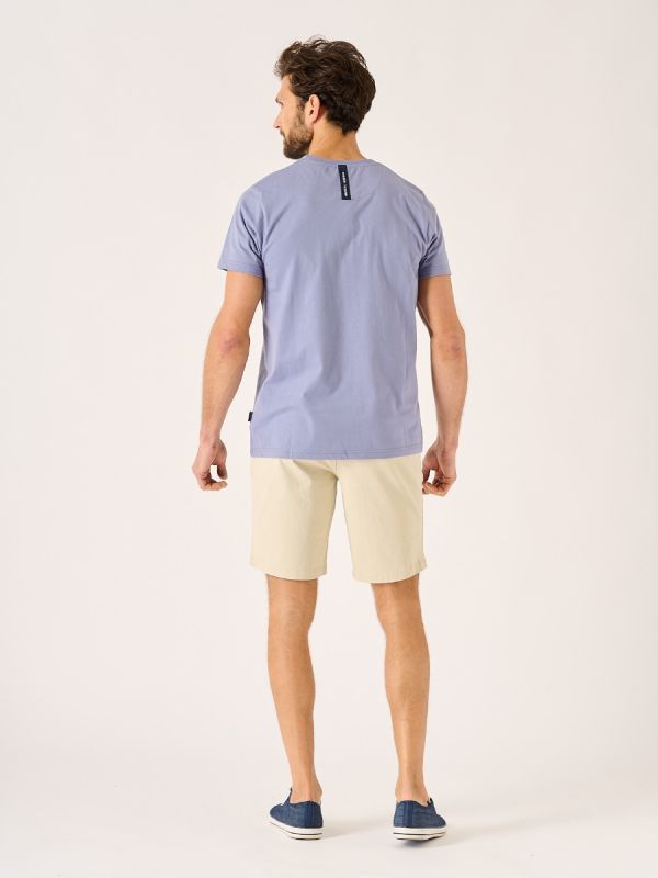 Haydon Graphic T-Shirt BLUE | Quba & Co