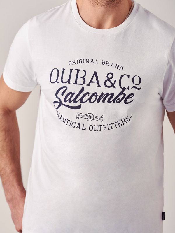 Holiday Salcombe WHITE T-Shirt | Quba & Co