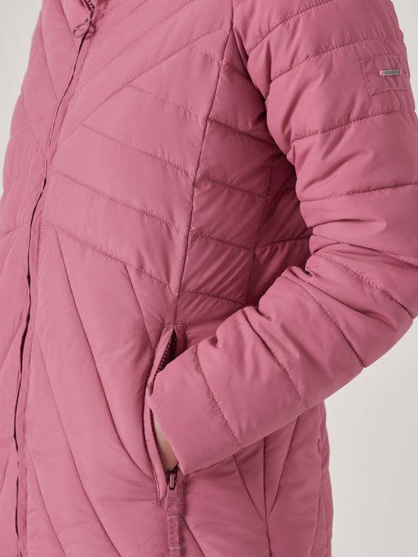 Julienne Pink Quilted Jacket