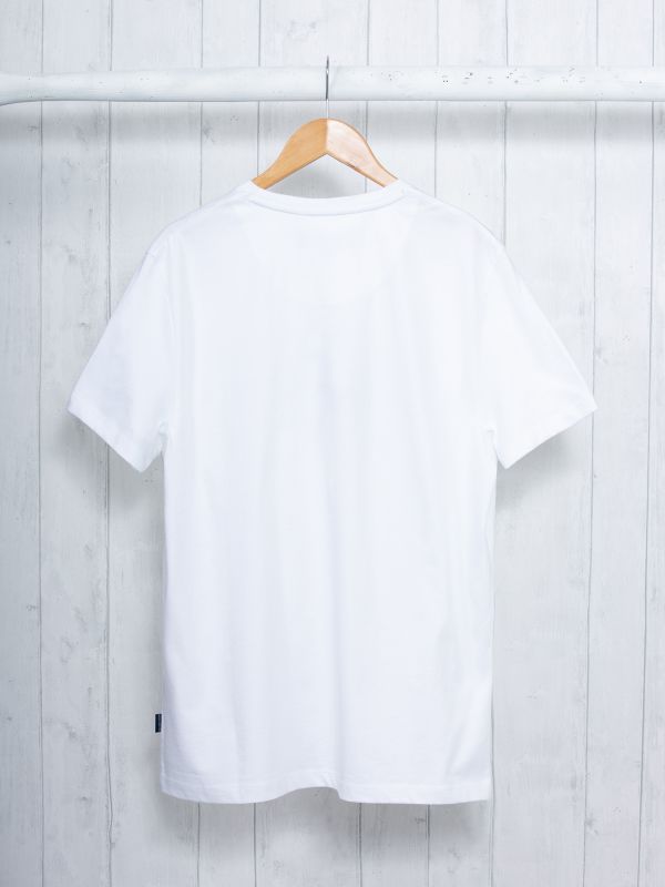 Salcombe WHITE Graphic T-Shirt | Quba & Co