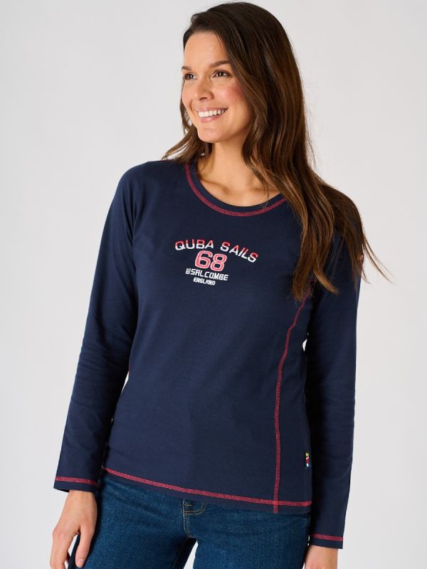 Navy Classic X-Series Long Sleeved T-Shirt - Loons