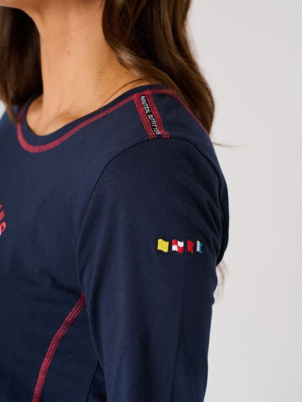 Navy Classic X-Series Long Sleeved T-Shirt - Loons