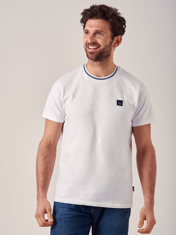 Magnum WHITE Crew Neck T-Shirt | Quba & Co