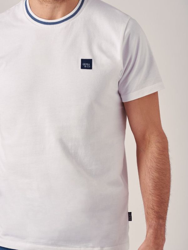 Magnum WHITE Crew Neck T-Shirt | Quba & Co