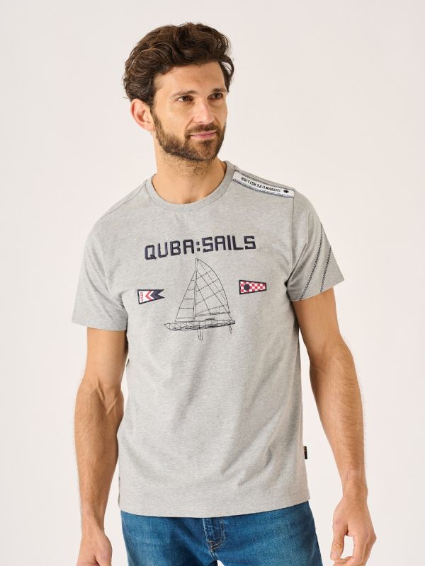 Mayland X-Series Quba Sails Grey T-Shirt 