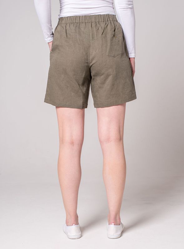 Monika Shorts - Khaki Green | Quba & Co Jeans, Trousers and Shorts
