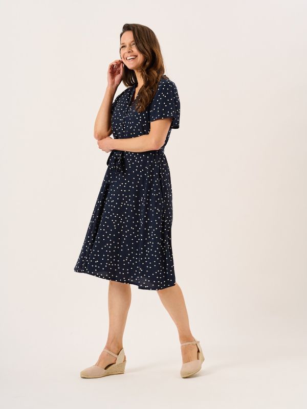 White Norah Shirt Dress