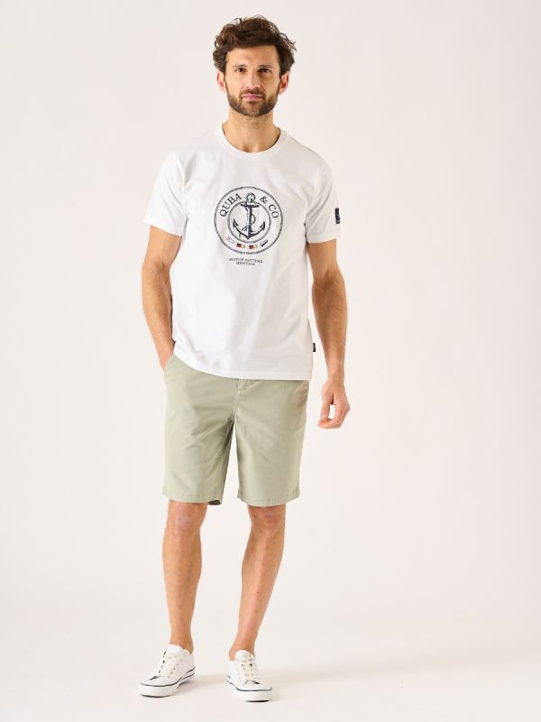 Northam Quba and Co Graphic T-Shirt White 