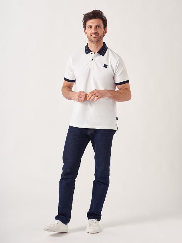 Petrus WHITE Polo Shirt | Quba & Co