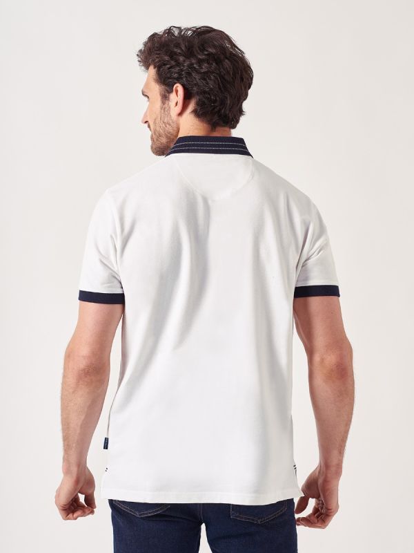 Petrus WHITE Polo Shirt | Quba & Co