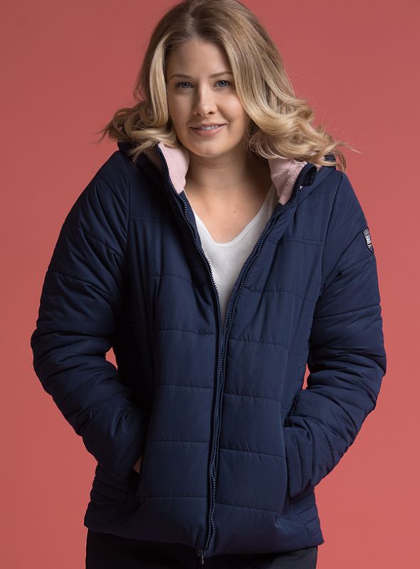Powel Quilted Jacket - Navy
