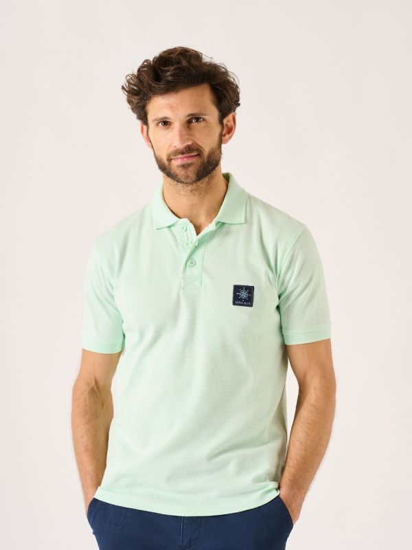 Prescott Lifestyle Polo Shirt Mint Green