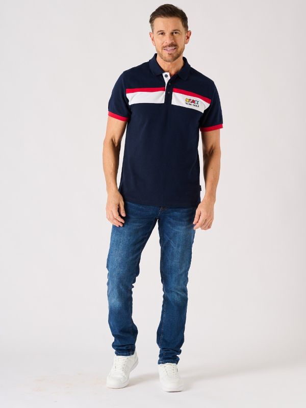 Navy X-Series Classic Design Polo Shirt - Purley