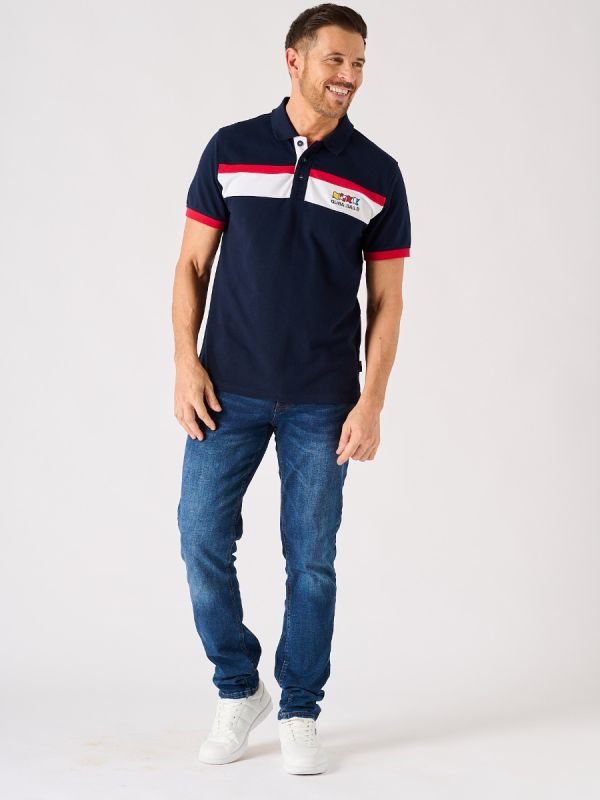 Navy X-Series Classic Design Polo Shirt - Purley