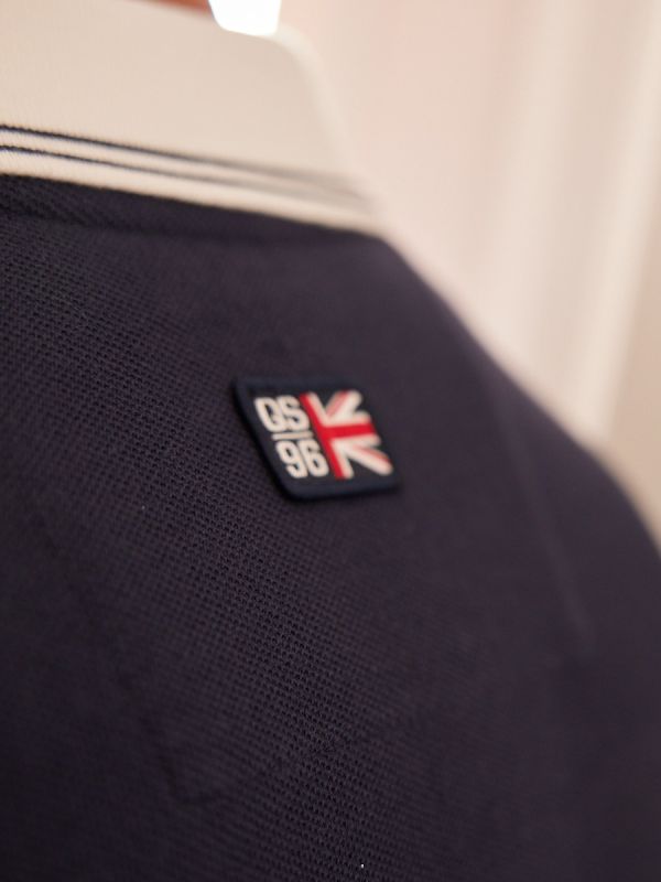 navy, polo, sport, contrast, white, blue, x-series, summer, mens, short sleeve