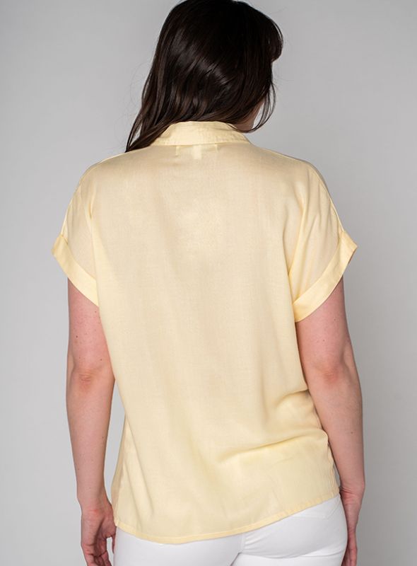 Savannah Shirt - Lemon Drop