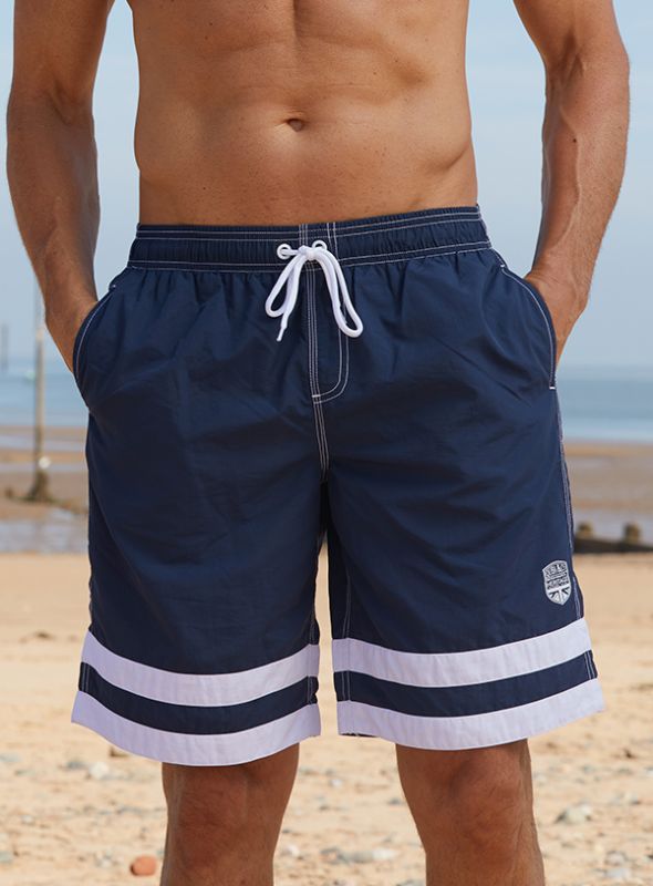 Sur Swim Shorts - Navy/White | Quba & Co Accessories 