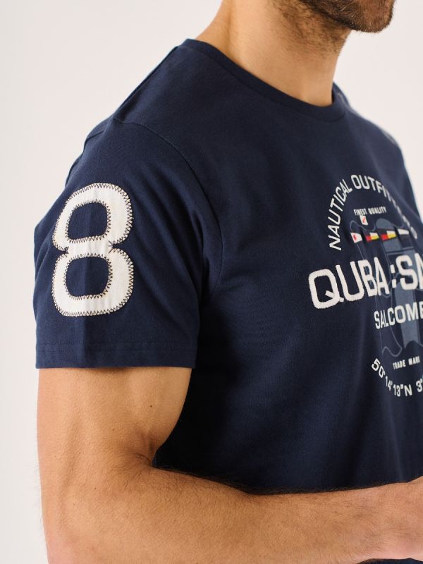 Tiago X-Series Quba Sails Navy T-Shirt 