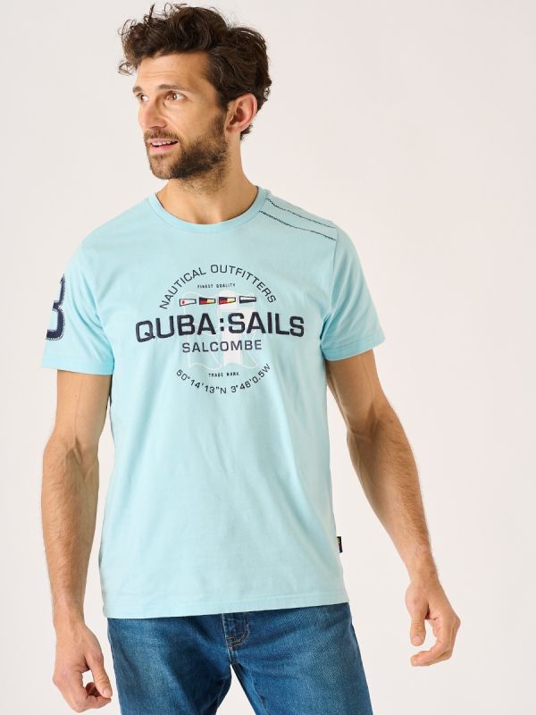 Tiago Quba Sails X-Series T-Shirt Splash Blue