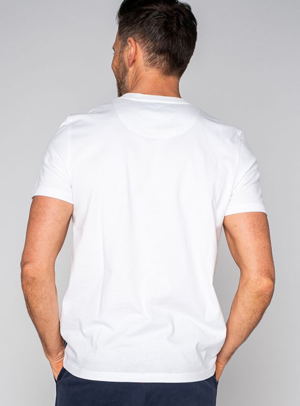 Tillot Printed T-Shirt - White