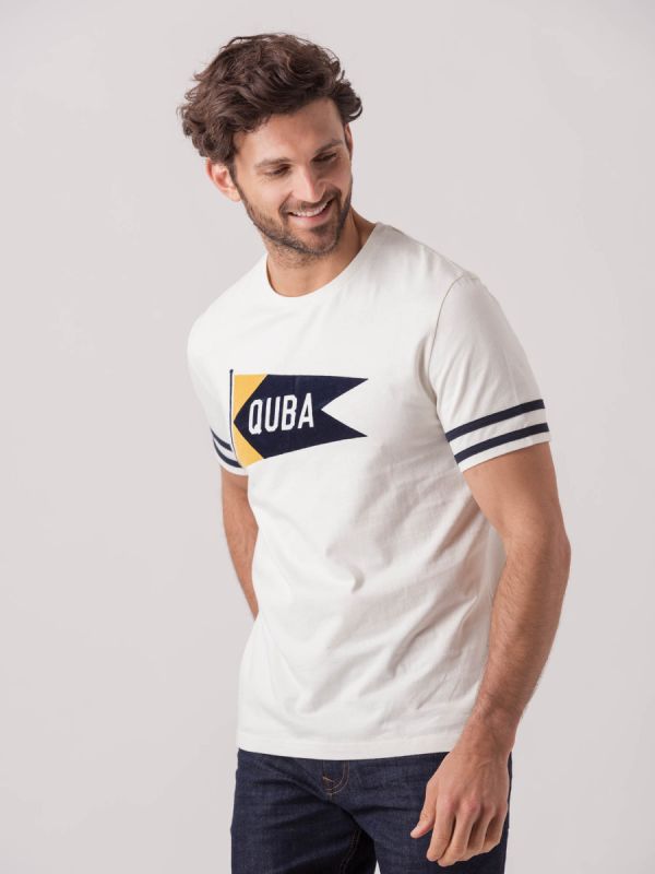 Tomaz CREAM Graphic T-Shirt | Quba & Co