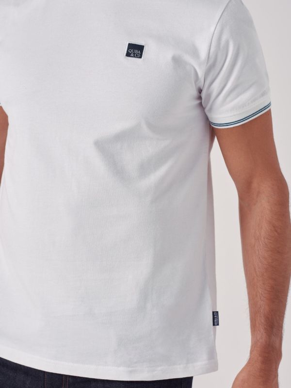 Toronto WHITE Crew Neck T-Shirt | Quba & Co 