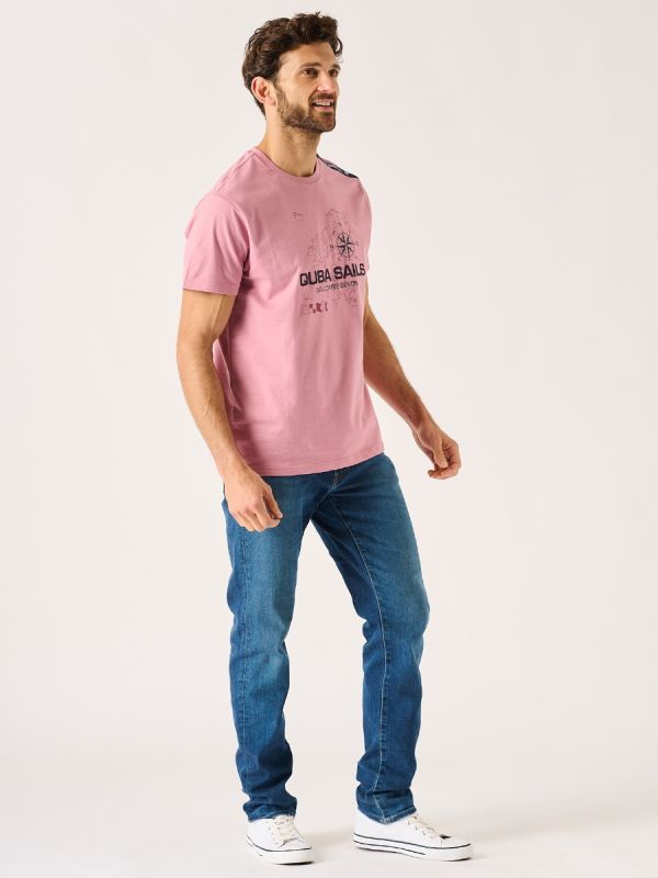 Tring Quba Sails Pink X-Series Graphic T-Shirt