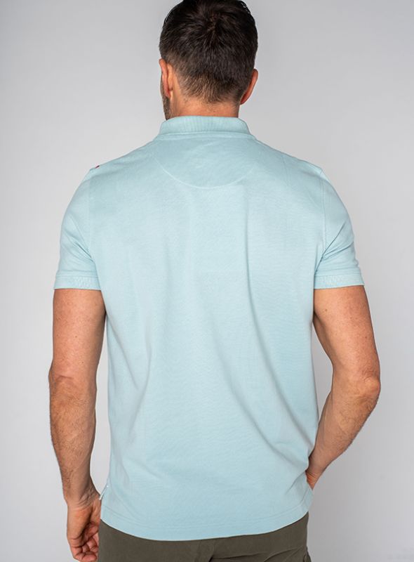 Earl Embroidered Polo Shirt - Mint Green
