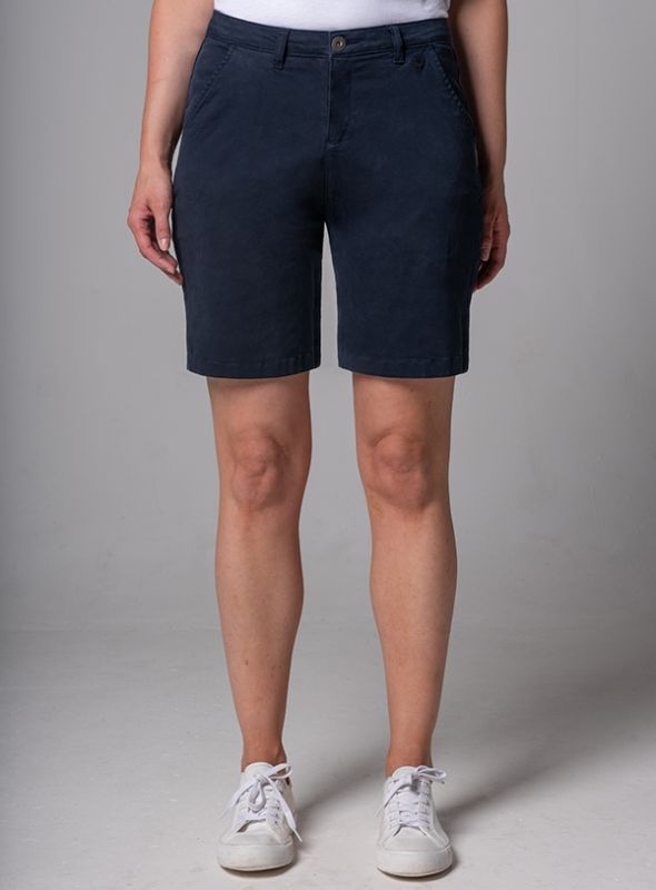 Hyacinth Chino Shorts - Deep Navy