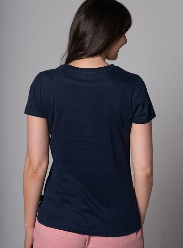 Women's Salcombe Location T-Shirt - Navy | Quba & Co Tops & T-Shirts