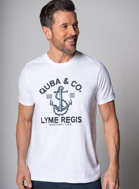 Men's Lyme Regis T-Shirt - White