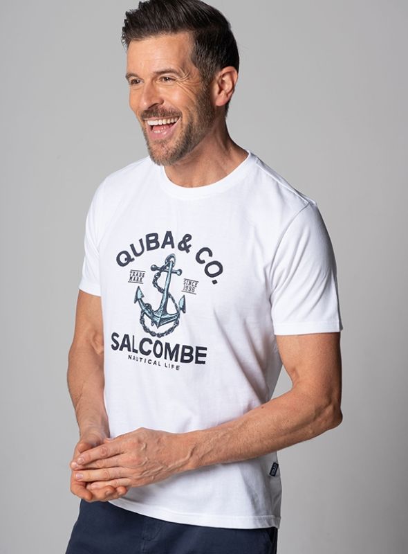 Men's Salcombe T-Shirt - White
