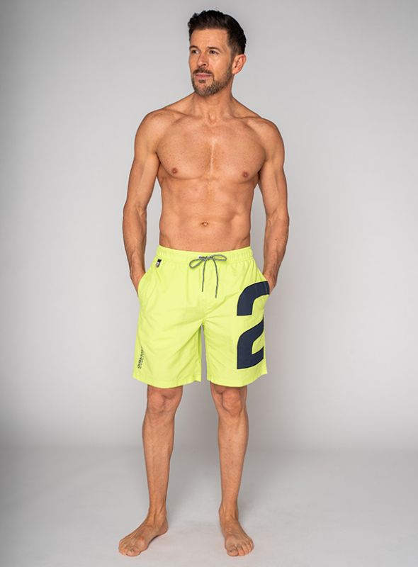 Sydney X-Series Swim Shorts - Lime Green