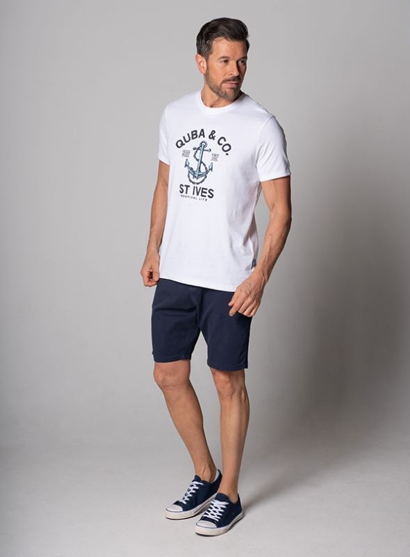 Men's St Ives T-Shirt - White