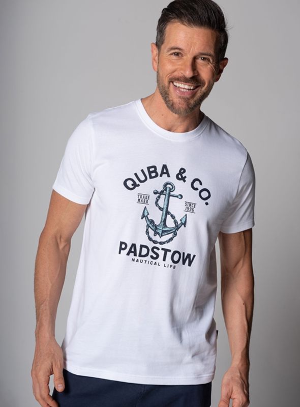 Men's Padstow T-Shirt - White