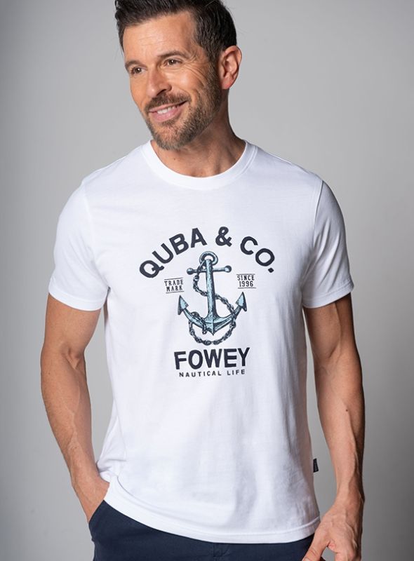 Men's Fowey T-Shirt - White